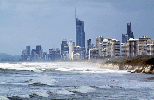 Areas like the Gold Coast that are most vulnerable to rising sea levels will require more intensive adaptation planning.