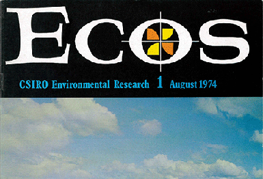 The first ECOS reported on heavy metal pollution in Hobart’s Derwent River, use of computers for modelling urban and resources futures, the urban heat island effect, uranium mining and development in the Top End, and monitoring atmospheric CO2 to better understand its relationship to global warming.